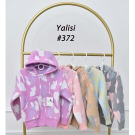 Фотография Кофта женская тёплая 372 peach р.110-150 "Yalisi" недорого оптом от прямого поставщика