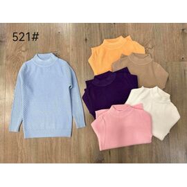 Фотография Гольф женский 521 l.blue р.110-150 "Yalisi" недорого оптом от прямого поставщика