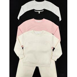 Худі жіноче 5845 pink р.120-170 "Yalisi" недорого оптом від прямого постачальника