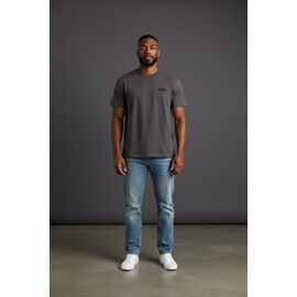 Футболка чоловіча 25038 grey р.M-3XL "2BRO" недорого оптом від прямого постачальника