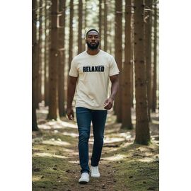 Футболка чоловіча 26013 beige р.M-3XL "2BRO" недорого оптом від прямого постачальника