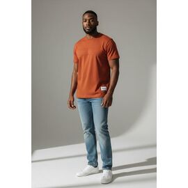 Футболка чоловіча 26019 orange р.M-3XL "2BRO" недорого оптом від прямого постачальника