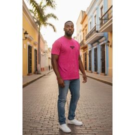 Футболка чоловіча 26028 pink р.M-3XL "2BRO" недорого оптом від прямого постачальника