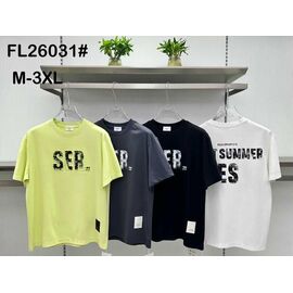 Футболка чоловіча 26031 l.green р.M-3XL "2BRO" недорого оптом від прямого постачальника