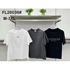 Футболка чоловіча 26036 black р.M-3XL "2BRO" недорого оптом від прямого постачальника