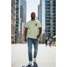 Футболка чоловіча 26060 mint р.M-3XL "2BRO" недорого оптом від прямого постачальника