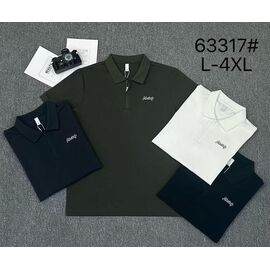 Футболка чоловіча 63317 black р.L-4XL "2BRO" недорого оптом від прямого постачальника