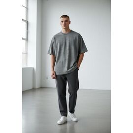 Футболка чоловіча 80411 grey р.M-2XL "2BRO" недорого оптом від прямого постачальника
