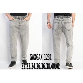 Джинси чоловічі 12331 grey р.32-42 "Basanjiu" недорого оптом від прямого постачальника