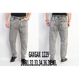 Джинси чоловічі 1229 grey р.30-40 "Basanjiu" недорого оптом від прямого постачальника