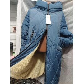 Куртка жіноча зимова 146 l.blue р.54-60 "Galina" недорого оптом від прямого постачальника