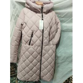 Куртка жіноча зимова 173 beige р.52-58 "Galina" недорого оптом від прямого постачальника