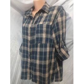 Сорочка жіноча GL3 navy р.S-L "Galina" недорого оптом від прямого постачальника