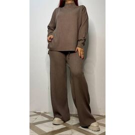 Костюм жіночий 2503 brown р.46-52 "Kosta" недорого оптом від прямого постачальника