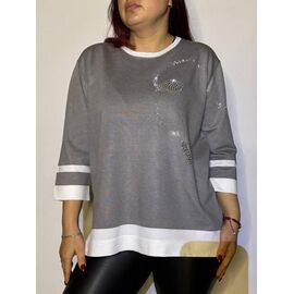 Туніка жіноча 2783 grey р.50-54 "Kosta" недорого оптом від прямого постачальника