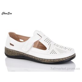 Фотография Туфли женские стильные Лето 9775-3 (8 пар р.37-42) "Chunsen" недорого оптом от прямого поставщика