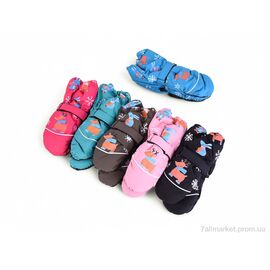 Рукавиці дитячі Зима 918S mix old (12 шт. р.сітка4-6) "CAP" недорого оптом від прямого постачальника