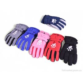 Рукавички для дітей Зима 903M mix-old (12 шт. р.сітка6-8) "CAP" недорого оптом від прямого постачальника