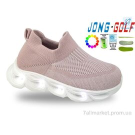 Фотография Кроссовки детские модные Весна/осень B11731-8 LED (8 пар р.26-31) "Jong Golf" недорого оптом от прямого поставщика