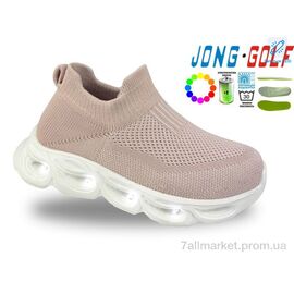 Фотография Кроссовки детские модные Весна/осень B11731-28 LED (8 пар р.26-31) "Jong Golf" недорого оптом от прямого поставщика