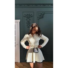 Костюм жіночий 3144 l.beige р.42-46 "Kosta" недорого оптом від прямого постачальника