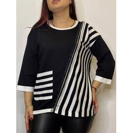 Светр жіночий 438 black р.48-52 "Kosta" недорого оптом від прямого постачальника