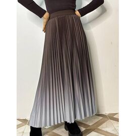 Спідниця жіноча 9581 brown-grey р.44-48 "Kosta" недорого оптом від прямого постачальника