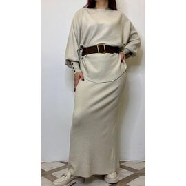 Костюм жіночий A0601 beige р.44-48 "Kosta" недорого оптом від прямого постачальника