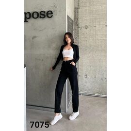 Джинси жіночі 7075 black р.26-31 "Jeans Style" недорого оптом від прямого постачальника