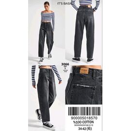 Джинси жіночі 3066-2W5-1 d.grey р.34-42 "Jeans Style" недорого оптом від прямого постачальника