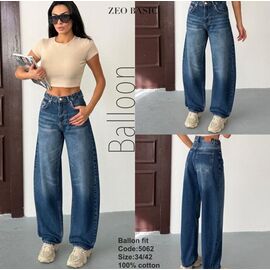 Джинси жіночі 5062 blue р.34-42 "Jeans Style" недорого оптом від прямого постачальника
