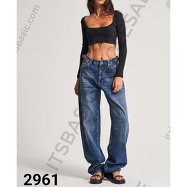 Джинси жіночі 2961-2W5-5 blue р.34-42 "Jeans Style" недорого оптом від прямого постачальника