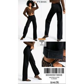 Джинси жіночі 4343-1W5-1 black р.32-46 "Jeans Style" недорого оптом від прямого постачальника