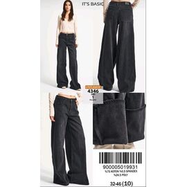 Джинси жіночі 4346-2W5-1 d.grey р.32-46 "Jeans Style" недорого оптом від прямого постачальника