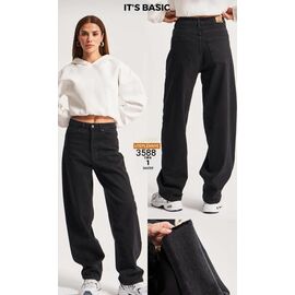 Джинси жіночі 3588-1W4-1 black р.34-40 "Jeans Style" недорого оптом від прямого постачальника