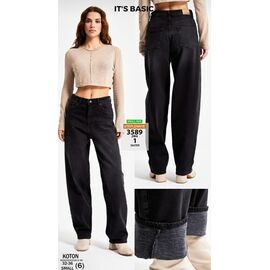 Джинси жіночі 3589-2W4-1 d.grey р.32-36 "Jeans Style" недорого оптом від прямого постачальника