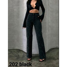 Джинси жіночі 202 black р.26-31 "Jeans Style" недорого оптом від прямого постачальника