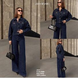 Джинси жіночі 5088 navy р.34-42 "Jeans Style" недорого оптом від прямого постачальника