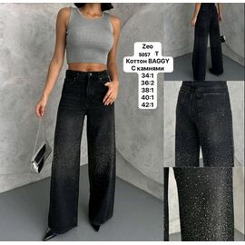 Джинси жіночі 5057 d.grey р.34-42 "Jeans Style" недорого оптом від прямого постачальника