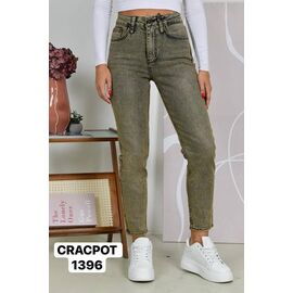 Джинси жіночі 1396 green р.24-26 "Ruxa" недорого оптом від прямого постачальника