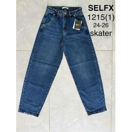 Джинси жіночі 1215-1 blue р.24-26 "Ruxa" недорого оптом від прямого постачальника