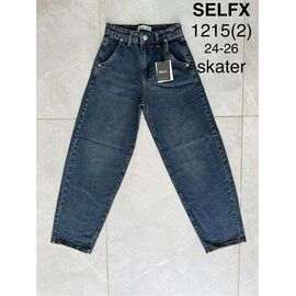 Джинси жіночі 1215-2 blue р.24-26 "Ruxa" недорого оптом від прямого постачальника