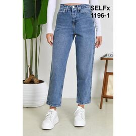 Джинси жіночі 1196-1 l.blue р.24-29 "Ruxa" недорого оптом від прямого постачальника