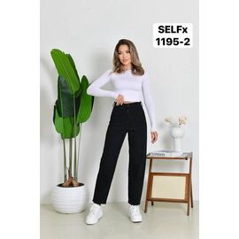 Джинси жіночі 1195-2 black р.24-29 "Ruxa" недорого оптом від прямого постачальника