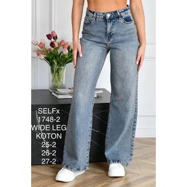 Джинси жіночі 1748-2 l.blue р.25-27 "Ruxa" недорого оптом від прямого постачальника