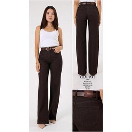 Джинси жіночі 1209-10148 brown р.25-29 "Ruxa" недорого оптом від прямого постачальника
