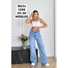 Джинси жіночі 1299 l.blue р.25-30 "Ruxa" недорого оптом від прямого постачальника