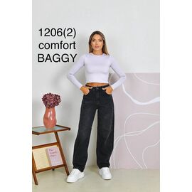 Джинси жіночі 1206-2 d.grey р.25-30 "Ruxa" недорого оптом від прямого постачальника