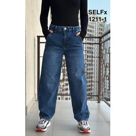 Джинси жіночі 1211-1 blue р.25-30 "Ruxa" недорого оптом від прямого постачальника