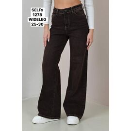 Фотография Джинсы женские 1278 brown р.25-30 "Ruxa" недорого оптом от прямого поставщика